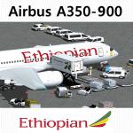 FSX Ethiopian Airbus A350-900 AGS-G4e